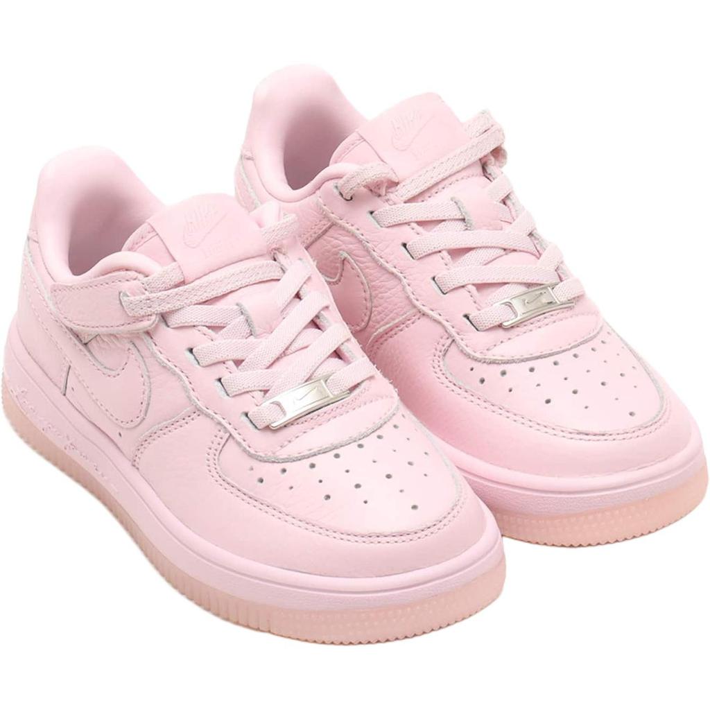 Nike Force 1 Low EasyOn Drake NOCTA Certified Lover Boy Pink Foam (PS) Kids Sneakers Metallic-Silver Cobalt-Tint HQ1773-600