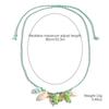 Ornaments Shell Starfish Necklace Adjustable Shell Starfish Beach Chain  Women