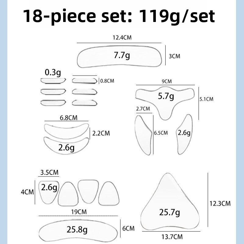 Reusable Silicone Patches Anti Rimpel Pads Silicone Wrinkle Removal Sticker Face Forehead Neck Eye Sticker Skin Care Patch
