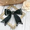 3D Cloth Patch Rhinestone Cloth Applique Clothes Accessory Bow Patch  Women