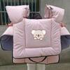 Double-Sided Waterproof Windproof Winter Quilt - Thickened, Large, and Warm with Extra Side Wings.