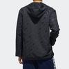 Adidas Originals Jackets Men's Night Sky Gray Hooded Moderate Other EB4071