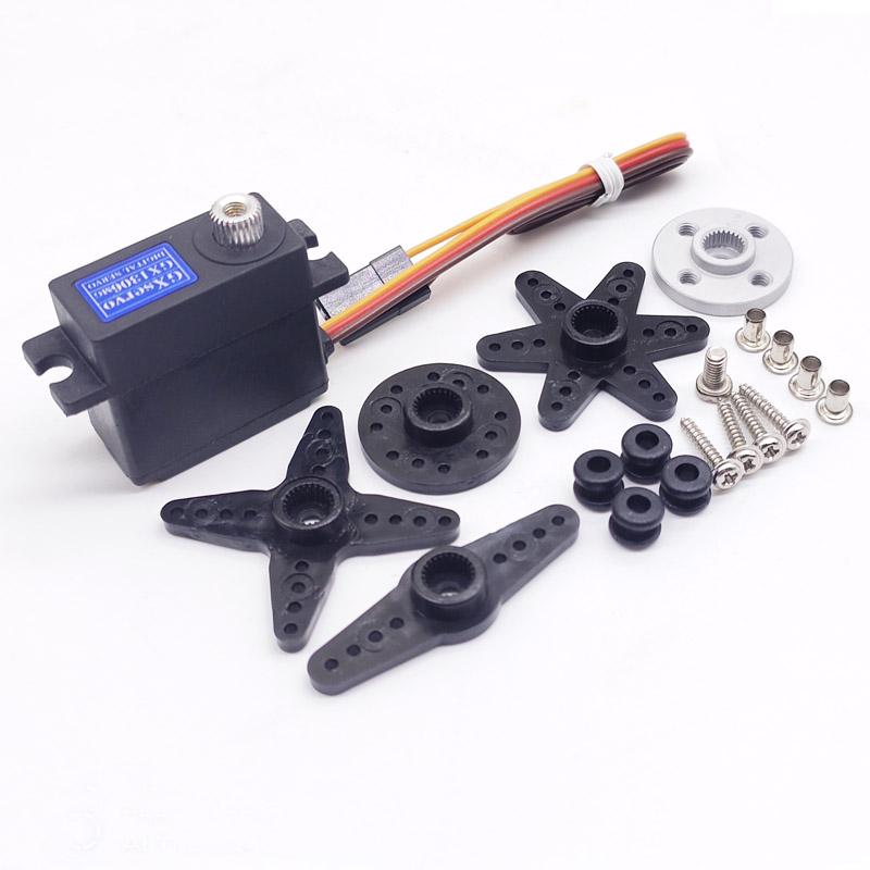 GXServo GX1306MG 4kg 17g 6.0v High Speed Digital Metal Gears Mini Servo For RC Car Fix-Wing Boat Robot Arm WPL Model Parts