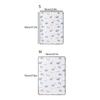Waterdichte Baby Luiertafel Mat Ademende Bedbeschermer Luiers Zacht Beddengoed Urinepads Baby
