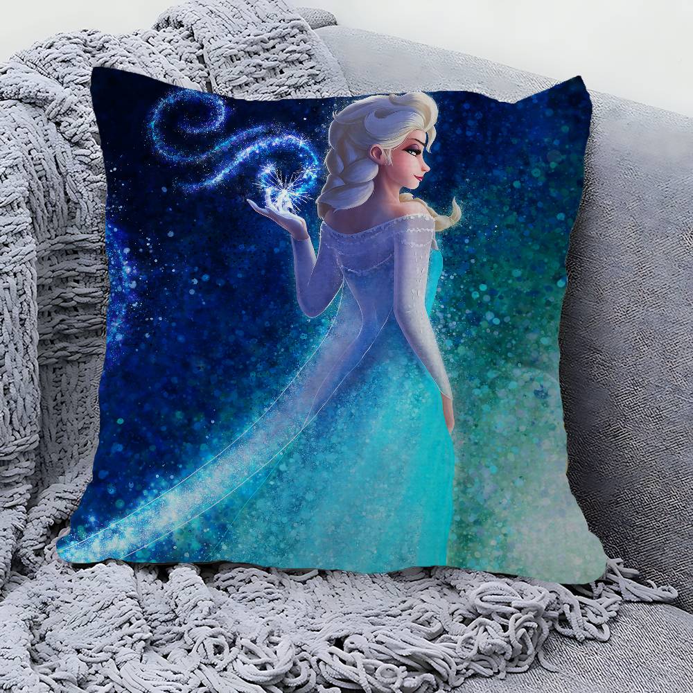 CartoonFFrozenes Personalized Pillow Cover Kids Bedroom Wild Party Decor Pillowcase Kid Birthday Shower Gift