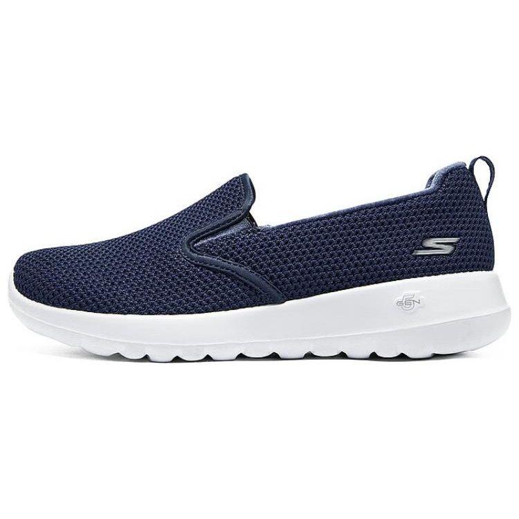 Skechers Go Walk Slip-On Sports Low-Top Casual Shoes Women sneakers Blue Gray 124722-NVGY 38