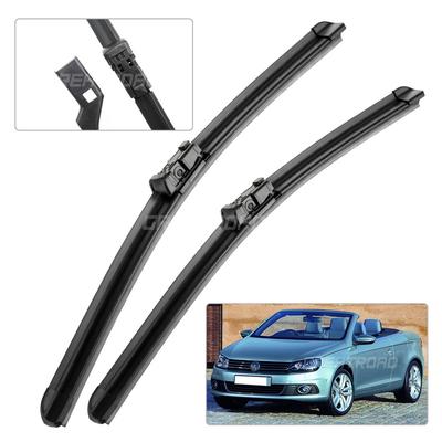 For Volkswagen VW EOS 2006-2011 2007 2008 2009 2010 Wiper Front Wiper Blades Windshield Windscreen Window Brush 24"+19"