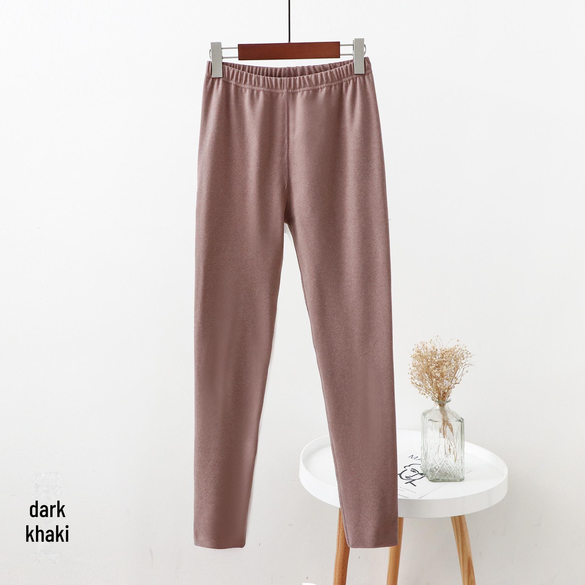 

Женские бархатные теплые леггинсы больших размеров с высокой талией 4XL (160-190 jin)