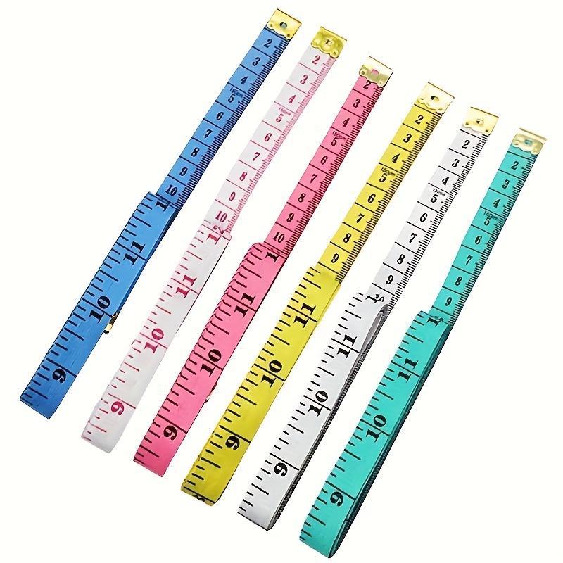 Soft Measuring Tape for Sewing - 60 Inch/150Cm Body Measurement Tailor'S Tape in Assorted Colors