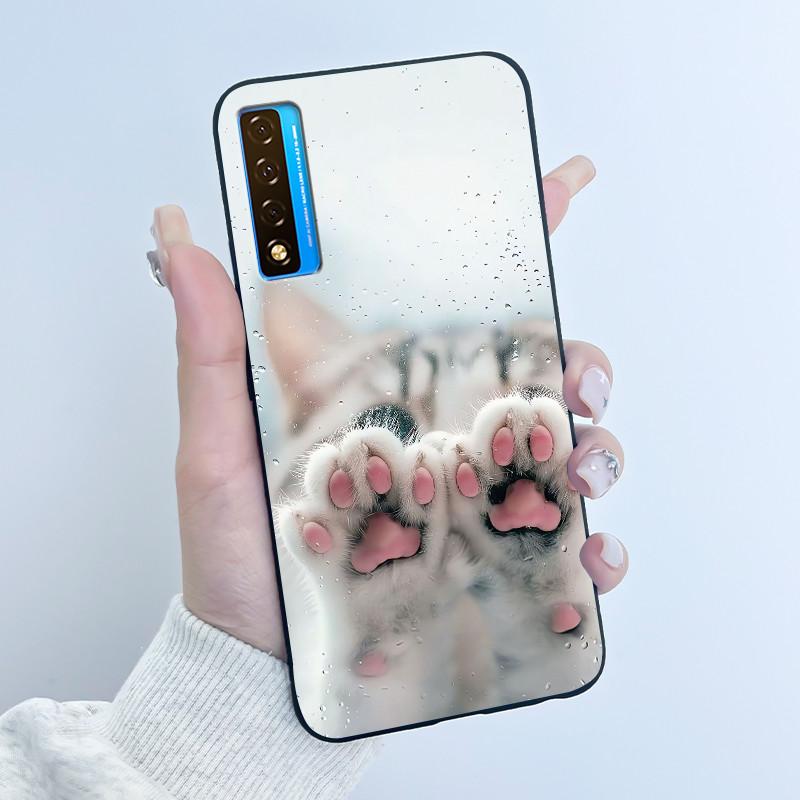 Casing For TCL 20 20S 20 Pro 5G 20L Plus 20L+ Case Luxury Dragon Cute Cool Boys Girls Black Soft Silicone Phone Case Back Cover