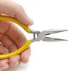 Yellow Style Jeweller Making Beading Pliers Wire Crimping Cable Cutters Hand Long Pliers Tools