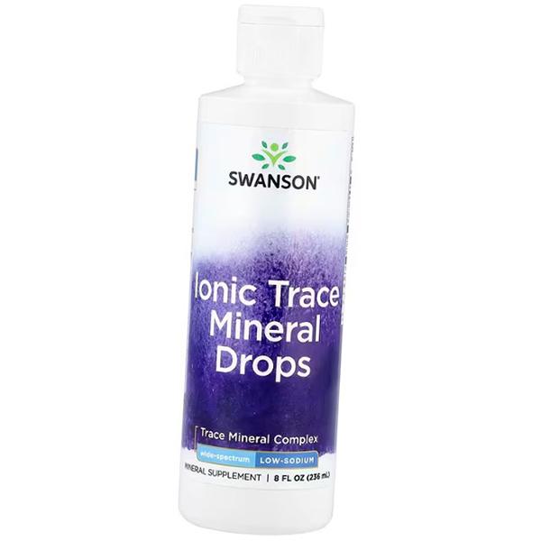 Ioonilised mineraalid tilkadena, Ionic Trace Mineral Drops, Swanson  236ml (36280241)