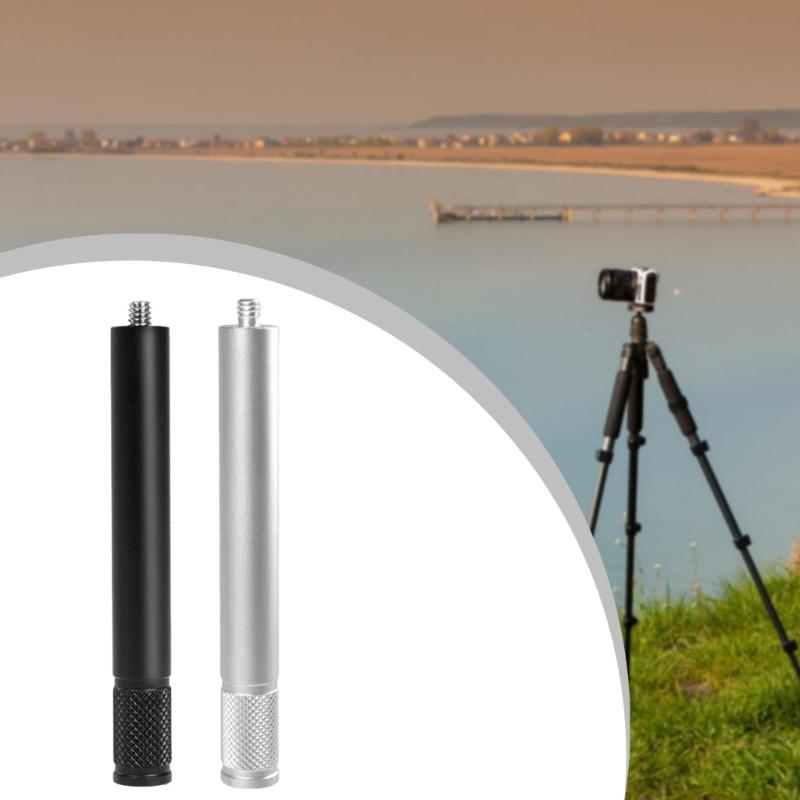 Metal Extension Rod 1/4Inch Threaded Lightweight for Tripod and Monopod Applications