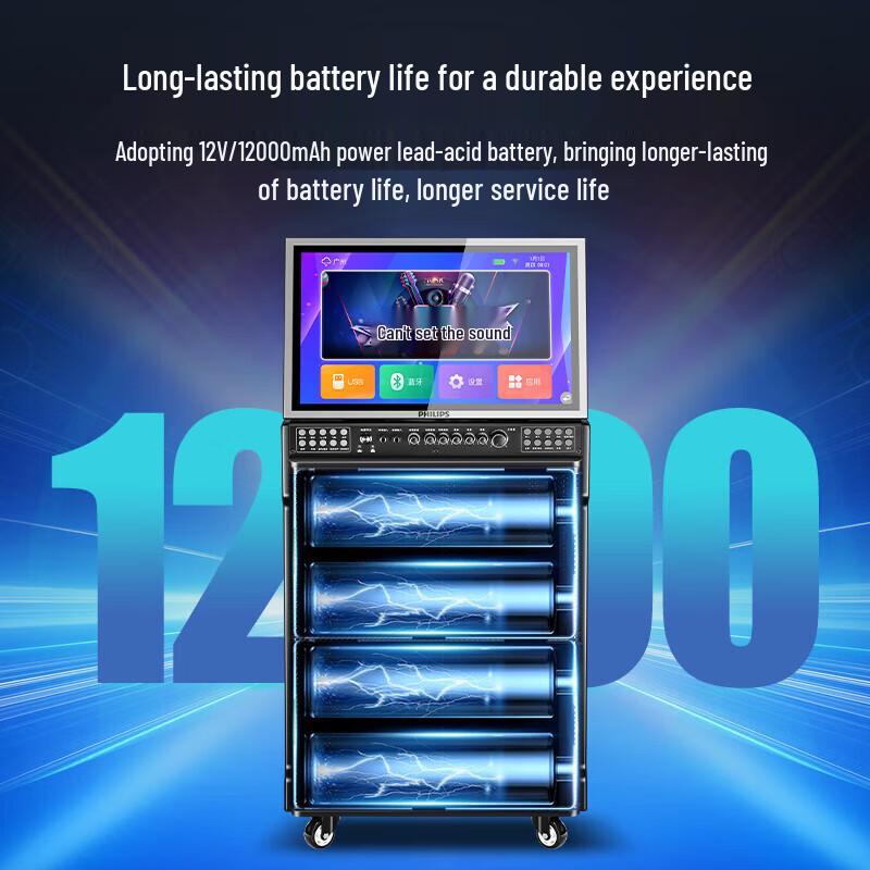 Philips SD299 Portable Outdoor Karaoke Speaker