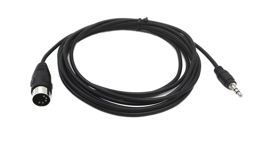 SinLoon 5-Pin MIDI DIN Cable for MIDI Keyboards, DIN To 3.5mm (SynthesizerOrganDigital PianoMIDI Guitar) with B&O System Instrument Performance