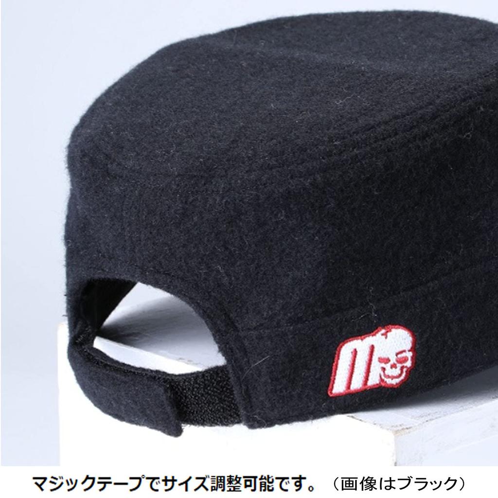 Mazume Fleece Work Cap, Box Camo, MZCP-F562-03, Gray, F