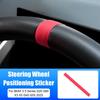 Para BMW Série 3 5 G20 G60 X3 X5 G45 G05 Adesivo de Alinhamento do Volante do Carro Acessório de Adesivo de Assistência de Segurança Interior do Automóvel