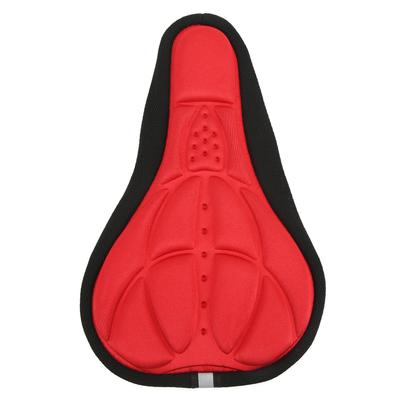 Bike Seat Cover Soft Breathable Durable Sponge Easy Installation Comfortable Concavo Convex Design