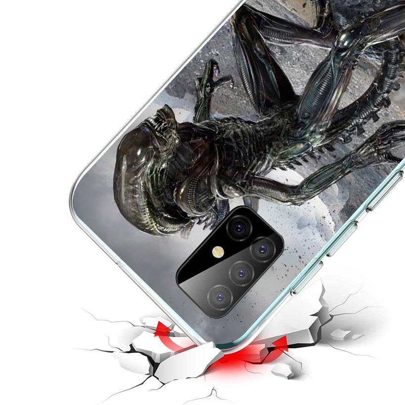 Alien Vs Predator Painted Phone Case For Samsung Galaxy A17 A16 A15 A14 A13 A57 A56 A55 A54 A53 A37 A36 A35 A34 A33 A26 A25 A24