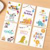 Happy Birthday Card for Kids - English Blessing with Envelope, Party Decoration