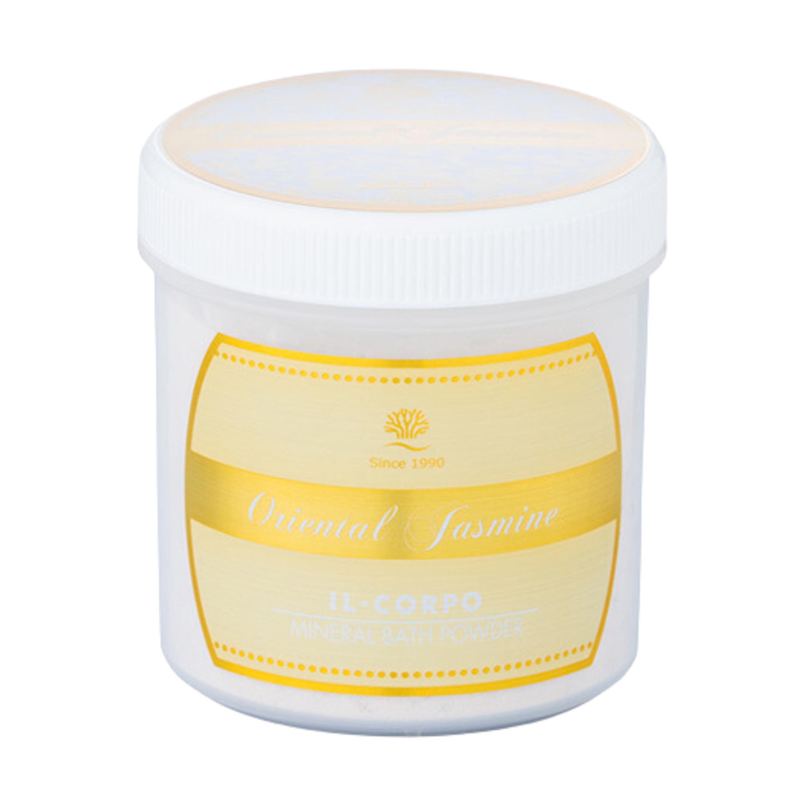 

Il Corpo Mineral Bath Oriental 600g experience in the A moisturizing bath salt for radiant No Powder, Jasmine, (30 servings) - Sauna-like bath.