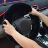 Pinbola 5Pcs In 1 Set Faux Wool Steering Wheel Cover Soft Fluffy Handbrake Cover & Gear Shift Cover & 2Pcs Seat Belt Shoulder Pads Warm Universal Fit