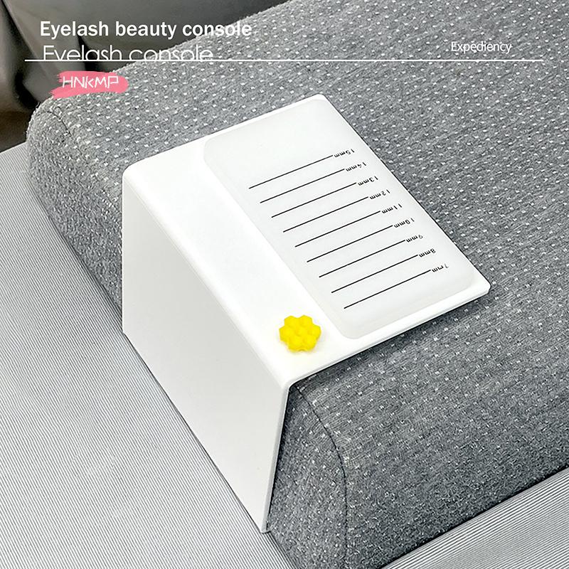 Professional Eyelash Pillow Console Stand Tool - Reusable Portable Glue Holder for Eyelash Extensions Convenient Console Pad