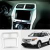L2R for Ford Explorer 2011 2012 2013 2014 2015 Car Interior Accessories Dashboard Console Navigation Cover Frame Trim ABS Matte 1pc