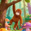 Long-armed Gorilla Plush Toy - Cross-border Zoo Monkey Doll for Kids