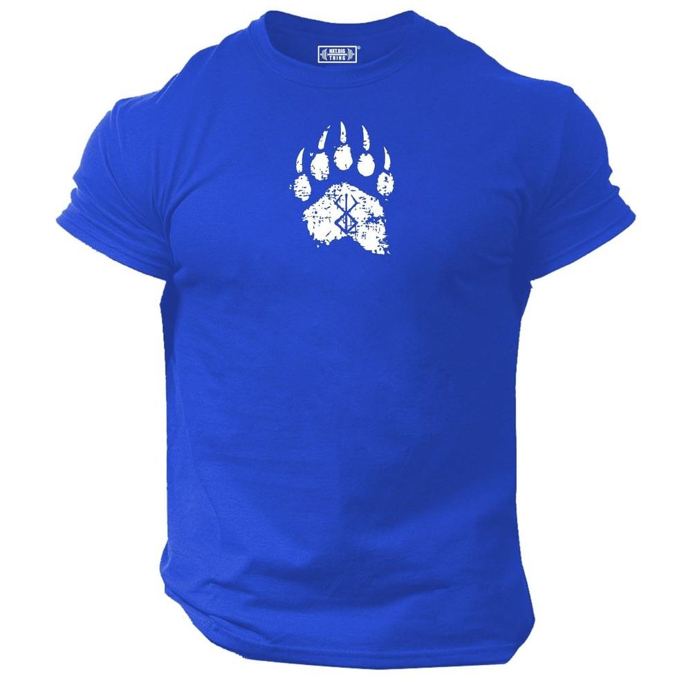 Maglietta Zampa d'Orso Abbigliamento Palestra Bodybuilding Allenamento Workout Esercizio Boxe Top