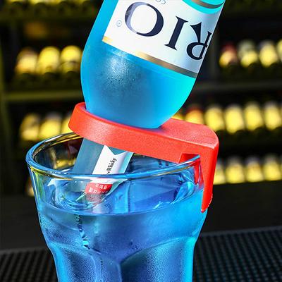 10/20/30Pcs ABS Beer Snap Mini Drinks Bottle Buckle Red Wine Cocktail Glass Cup Clips Bottle Holder Bar Kitchen Tool Accessories