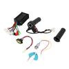 Electric Bike Speed Controller Brushless 36V 48V 350W Aluminum Alloy Electric Bike Motor Controller with Throttle Grip