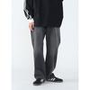 [Beams Heart] Jeans Loose Straight Denim Pants Men's BLACK L