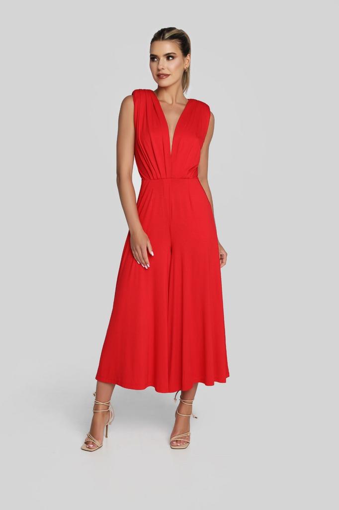 Candela Jumpsuit - Red L