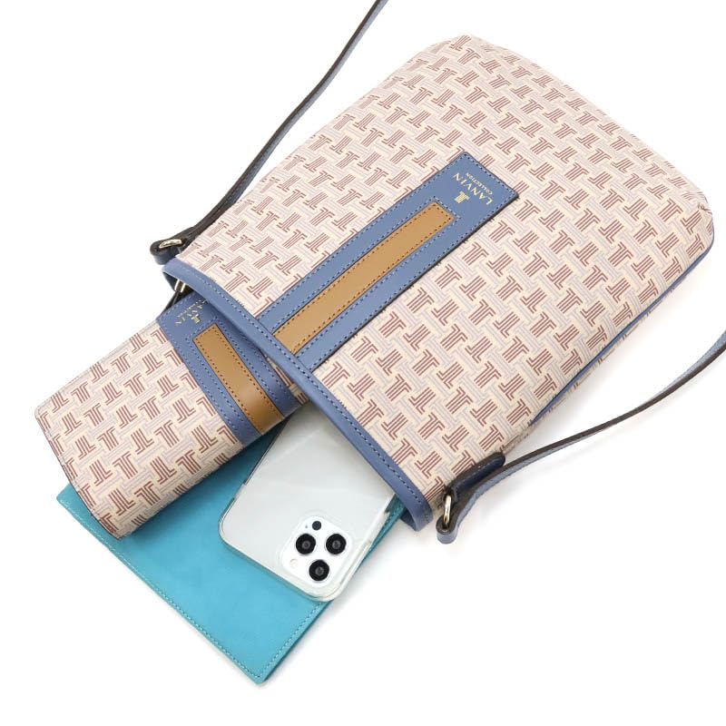 Shoulder Bag Feria Bag Light [Lanvin Collection] 61-6310 Women's Brown/Blue