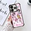Japan T-Tokidokis Art Soft Phone Case For Xiaomi Redmi Note 14 15 Pro Plus 13 12 11S 11T 5G 10 9S 9 Plating Anti-Fall Fundas