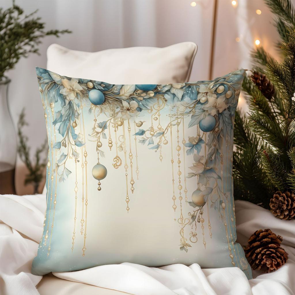 New Christmas Pillow Cover Premium Luxury Santa Home Sofa Cushion Cover Premium Durable Quality Useful Practical