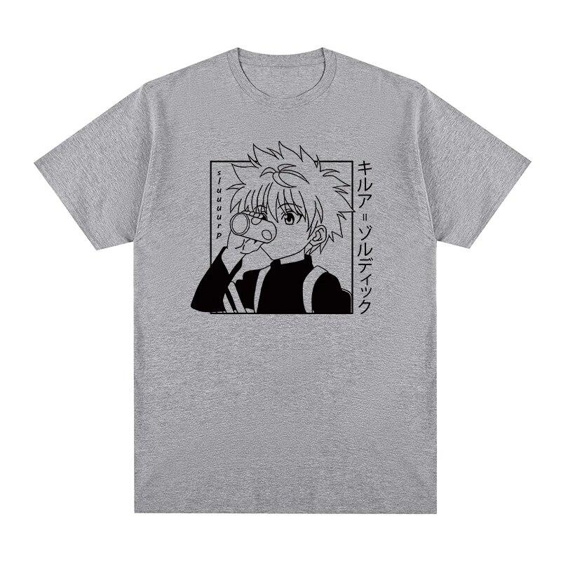 Hunter X Hunter Killua Zoldyck Kawaii T-shirt Cotton Unisex T Shirt New TEE TSHIRT Womens Tops