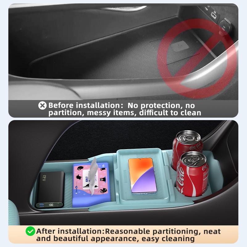 Suitable for Geely 25 Star Wish Central Control Lower Storage Box Glasses Storage Box Car Supplies Restoration Accessories