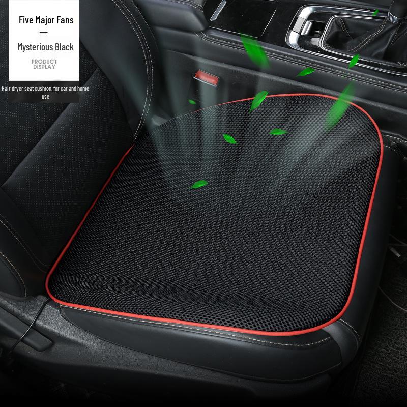2024 USB Ventilated Cooling Pad: Ice Silk Blower Seat Cushion for Car and Office