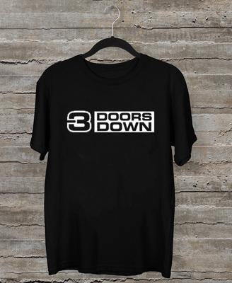 3 DOORS DOWN LOGO Band Klassisch Schwarz Alle Größen T-Shirt VC1011 Unisex T-Shirt