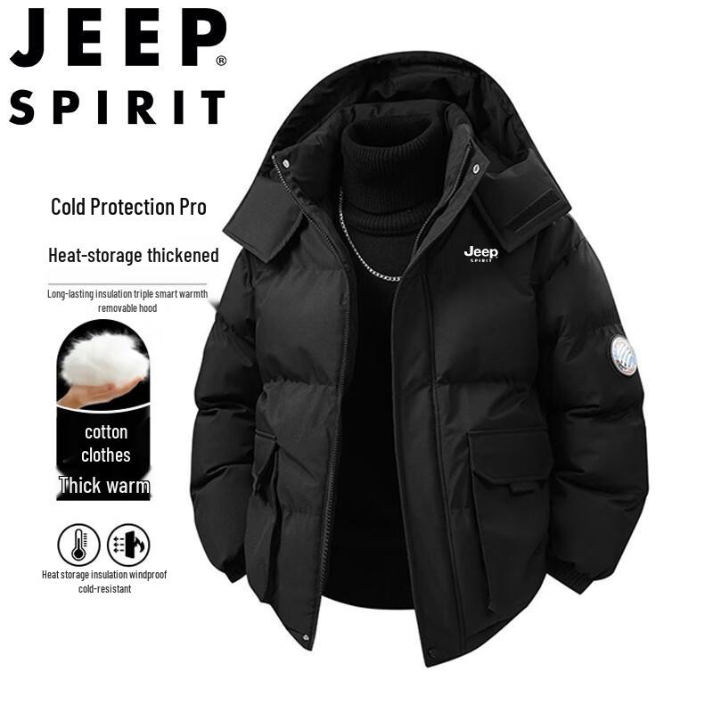 JEEP SPIRIT Men's Outdoor Winter Padded Jacket