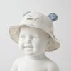 Cute Cartoon Baby Sun Hat Bear Ear Mesh Children Fisherman Hat Soft Adjustable Infant Mesh Hat Outdoor