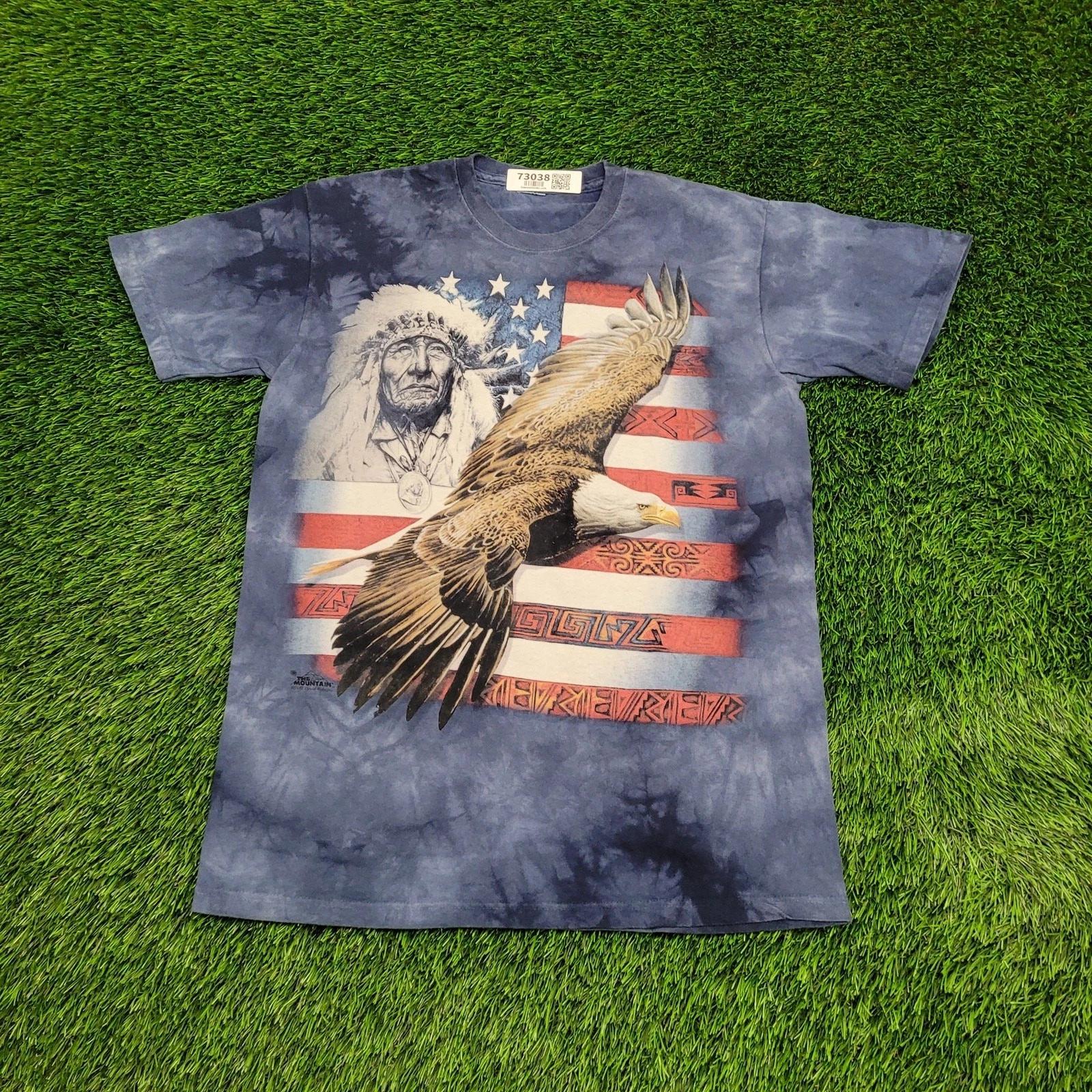 Native-American Eagle Shirt Medium 20x28 The-Mountain 2XL