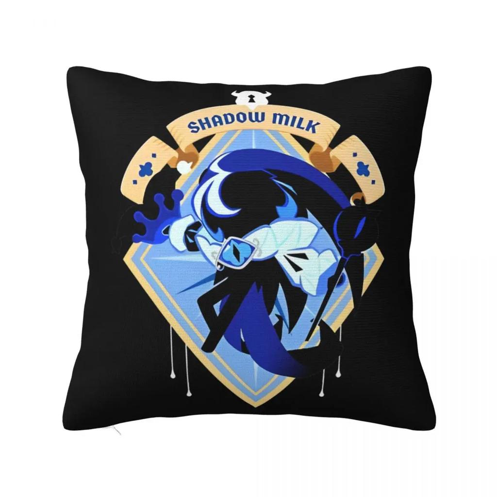 Pure Vanilla Cookie Pillowcase Polyester Cushion Cover Gift Cookie Run Kingdom Pillow Case Cover Home Square 45X45cm