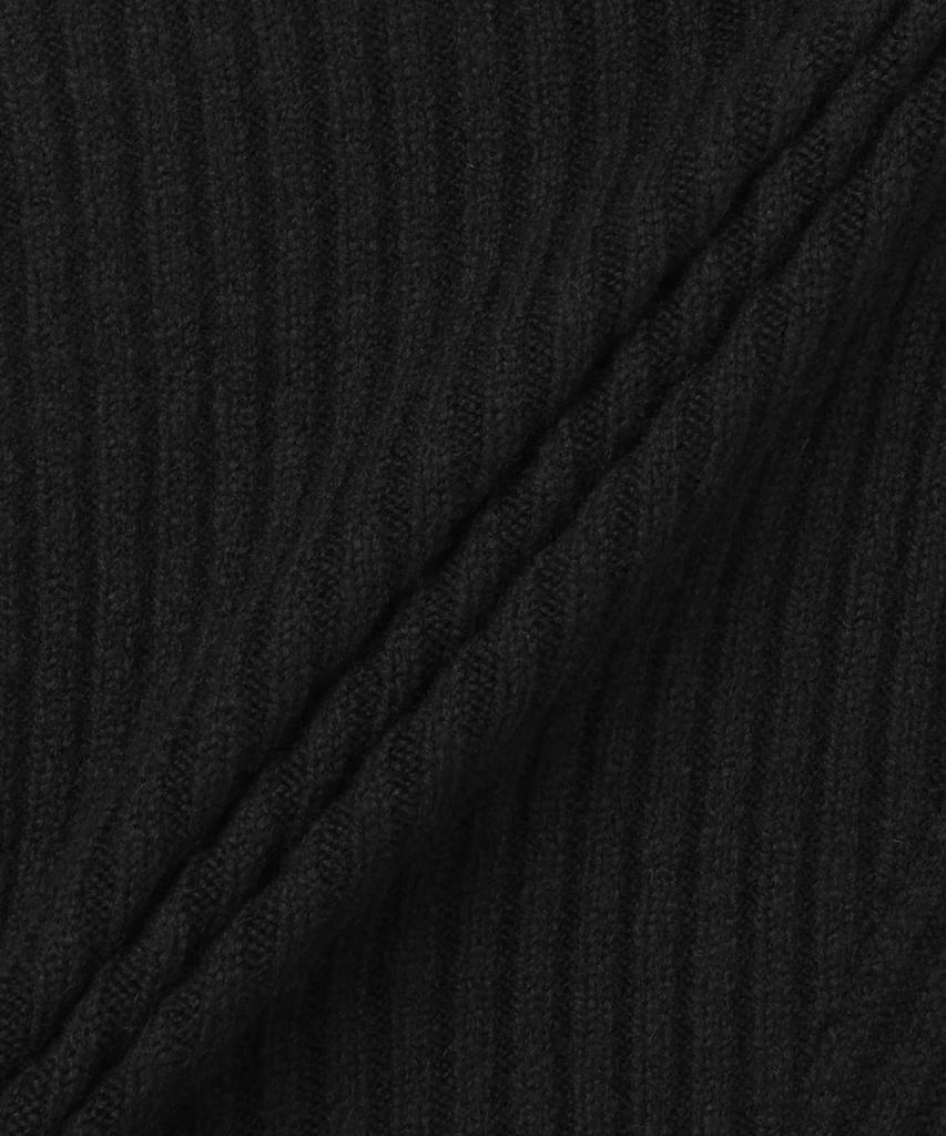 Ingkeu Volume Back Zipper Turtleneck Knit - Black / Eez1O450Kt05Bk