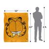 Garfield Silky Big Head Supersoft Blanket