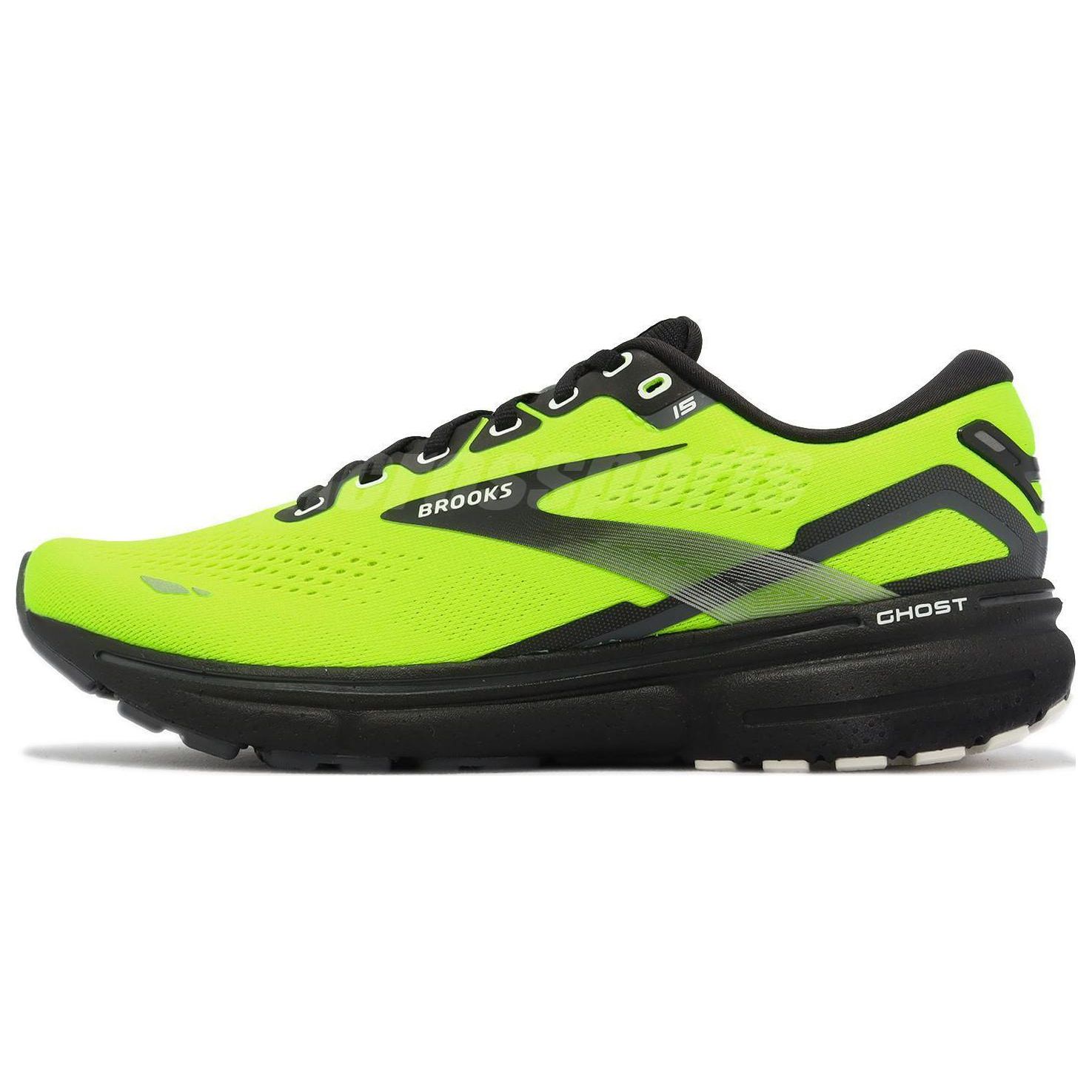 

Мужские кроссовки Brooks Ghost 15 Nightlife Green Black Ebony 110393-1D-762