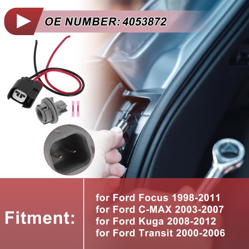 X Autohaux Fog Lights Light Socket Wiring for Ford Focus 1998-2011 No.4053872