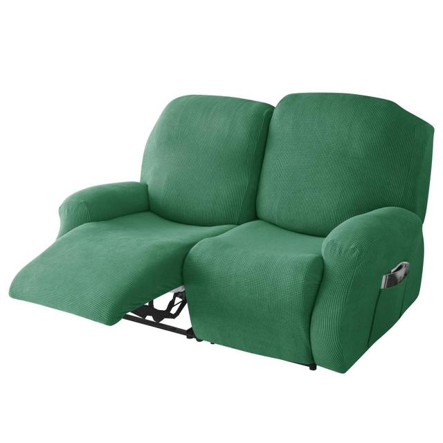 Polar Fleece Recliner Sofa Cover For Living Room Stretch Spandex Armchair Slipcovers Lazy Boy Chair Covers Couch Protector Split